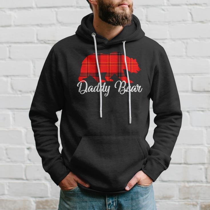 Daddy Bear Buffalo Plaid Hoodie Gifts for Him