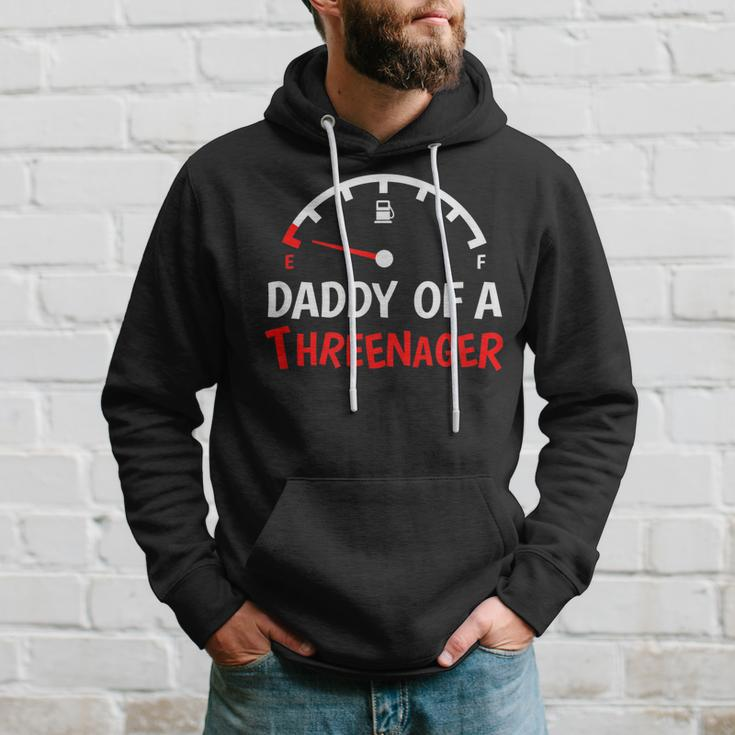 Daddy Dad Of A Threenager 3Rd Birthday Kid Gamer Prince Gift For Mens Hoodie Gifts for Him