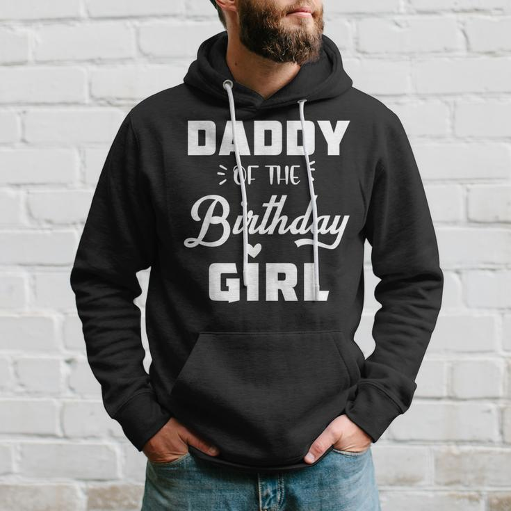 Daddy Of The Birthday Daughter Girl Matching Family For Dad Gift For Mens Hoodie Gifts for Him