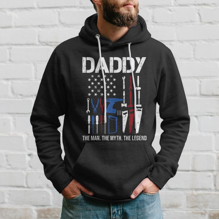 Daddy The Man The Myth The Legend Mechanic Cool Gift Hoodie Gifts for Him