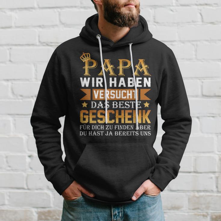 Das Beste Geschenk Papa Tochter Sohn Hoodie Geschenke für Ihn