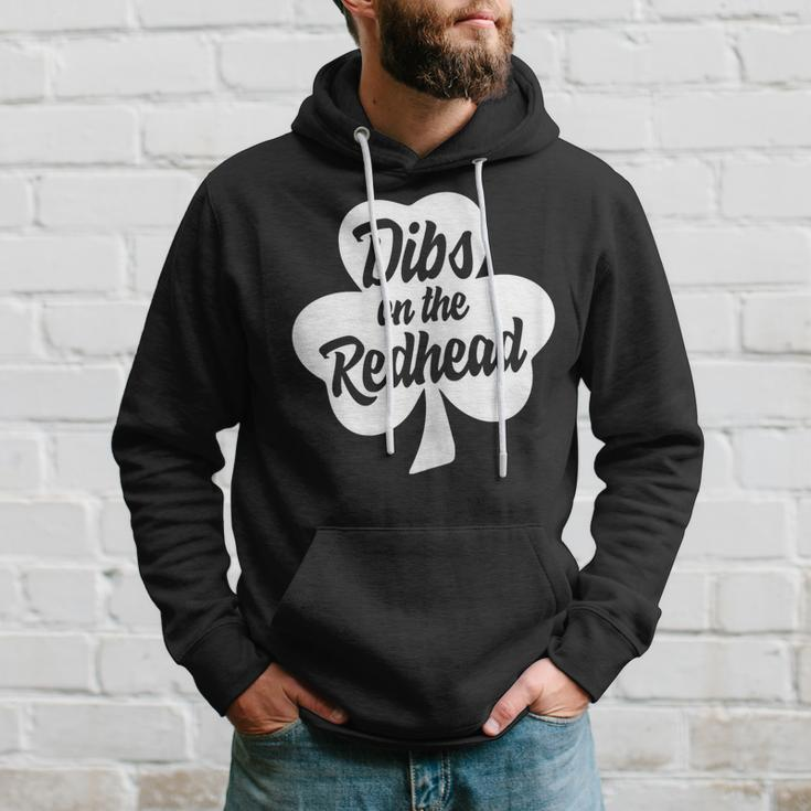 Dibs On The Redhead Shirt St Patricks Day Gift Day Drinking Hoodie Gifts for Him
