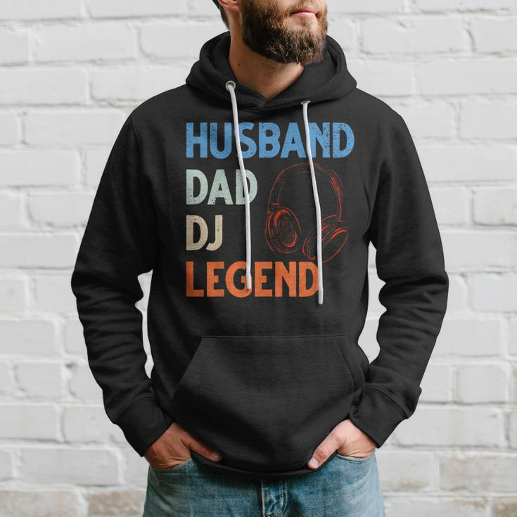 Discjockey Dads Ehemann Dad Dj Legend Dj Dads Dj Legend Dad Hoodie Geschenke für Ihn
