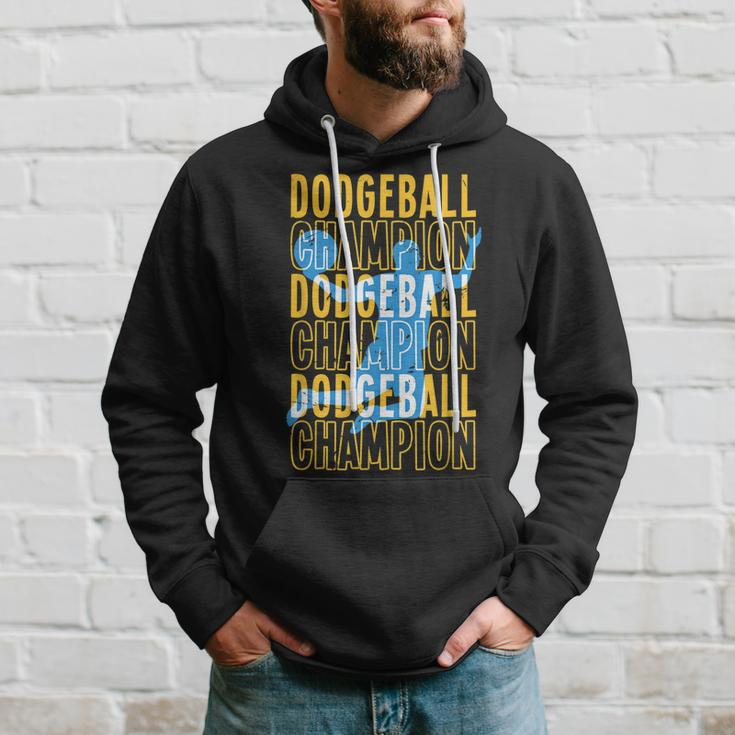 Dodgeball Champion | Ball Sports | Dodge Ball Player Hoodie Gifts for Him