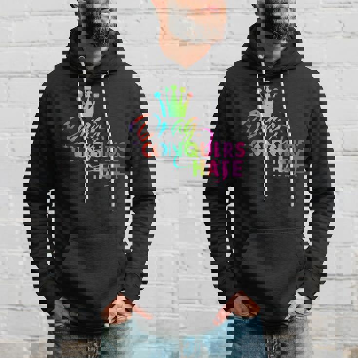 Drag Conquers Hate Apparel Hoodie Gifts for Him Drag Conquers Hate Apparel Hoodie Gifts for Him