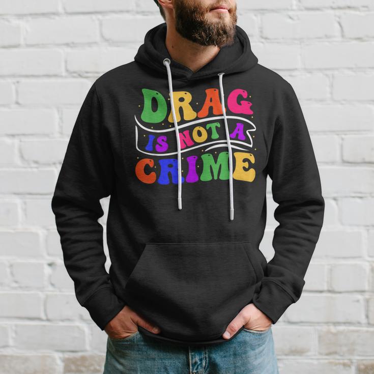 Drag Is Not A Crime Equality Drag Queen Hoodie | Mazezy