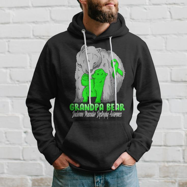 Duchenne Muscular Dystrophy Child Awareness Grandpa Bear Sup Hoodie Gifts for Him