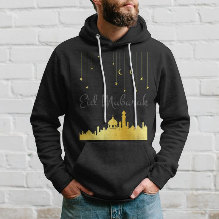 Eid Mubarak Celebrate With Muslims Al-Fitr And Al-Adha Hoodie Gifts for Him