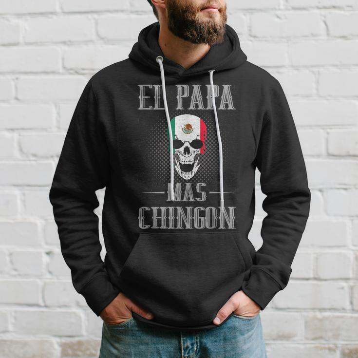El Papa Mas Chingon Best Mexican Dad And Husband Gift For Men Hoodie Gifts for Him