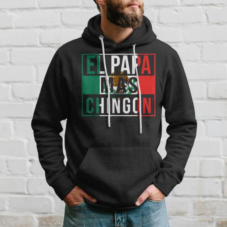 El Papa Mas Chingon Funny Best Mexican Dad Gift Gift For Mens Hoodie Gifts for Him