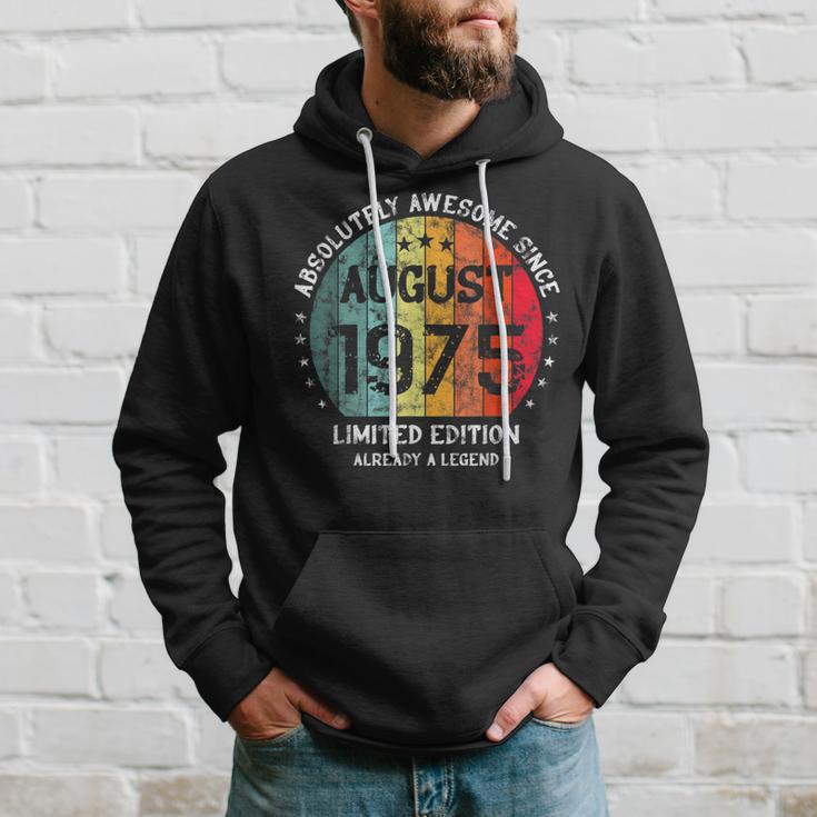 Fantastisch Seit August 1975 Männer Frauen Geburtstag Hoodie Geschenke für Ihn