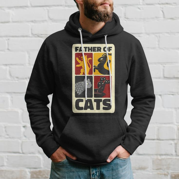Father Of Cats Funny Hoodie Gifts for Him