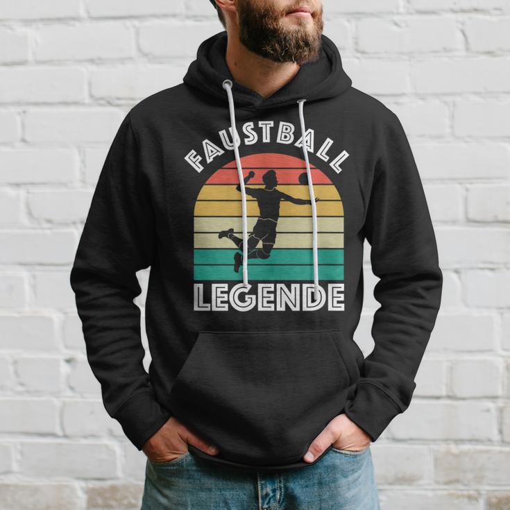 Faustball Legende Für Faustballer Faustballspieler Faustball Hoodie Geschenke für Ihn