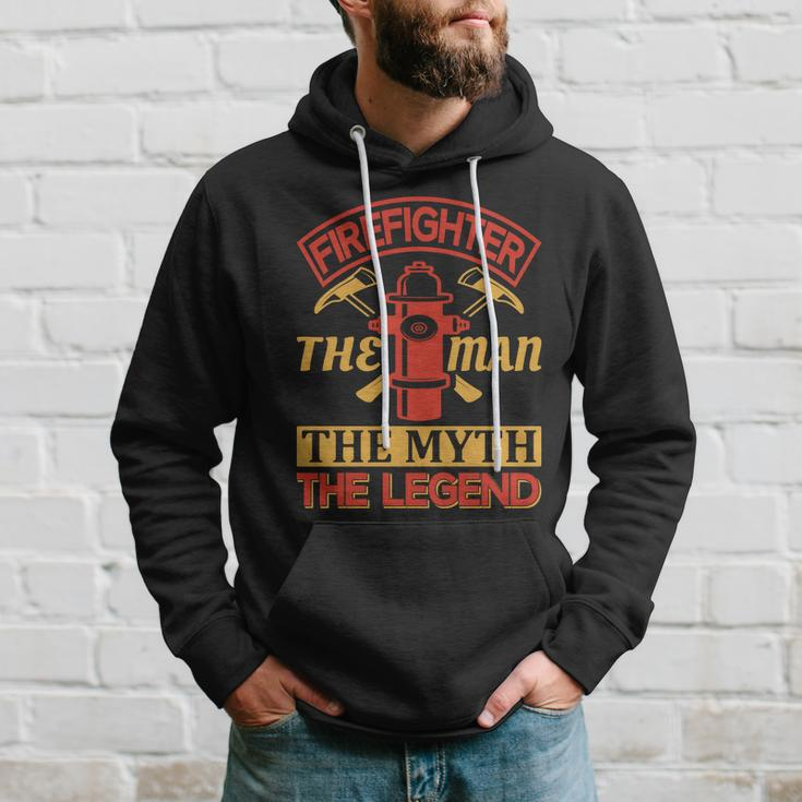 Firefighter The Man The Myth The Legend Hoodie Gifts for Him