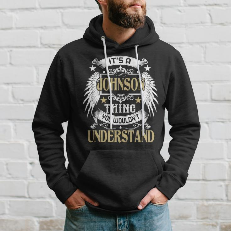 First Last Name Its Johnson Thing Hoodie Gifts for Him