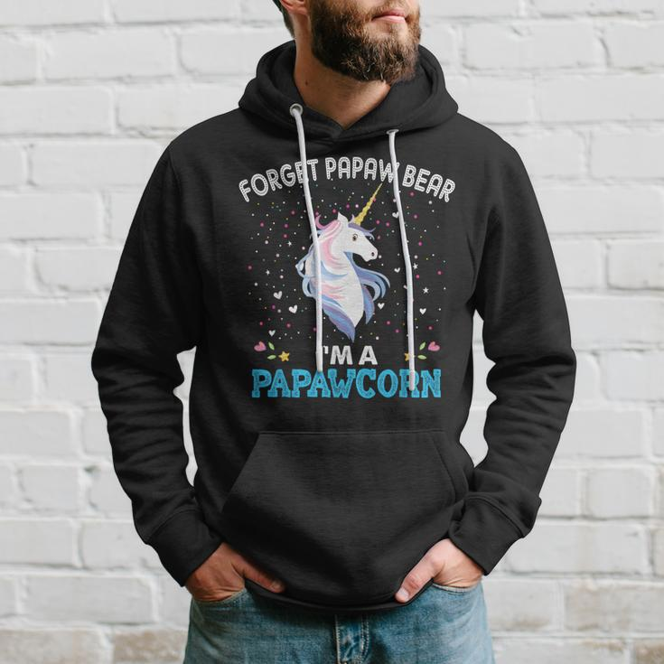 Forget Papaw Bear Im A Papawcorn Unicorn Father Hoodie Gifts for Him
