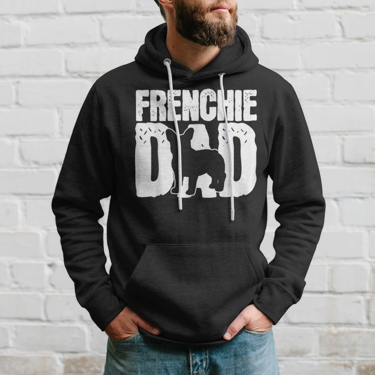 Frenchie French Bulldog Dad Father Papa Fathers Day Gift Hoodie Gifts for Him