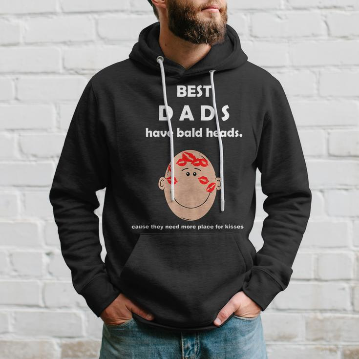 Funny Best Dads Have Bald Heads Hoodie Gifts for Him
