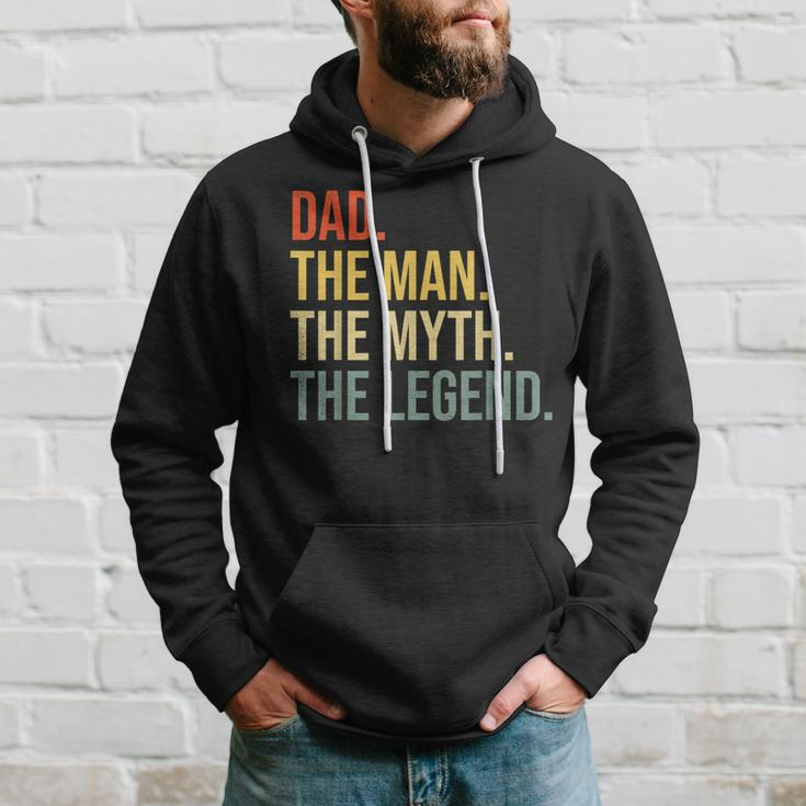 Funny Dad Fathers Day Dad The Man The Myth The Legend Gift For Mens Hoodie Gifts for Him