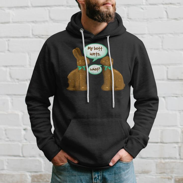 Funny Easter Chocolate & Stuff Bunny Hoodie Gifts for Him