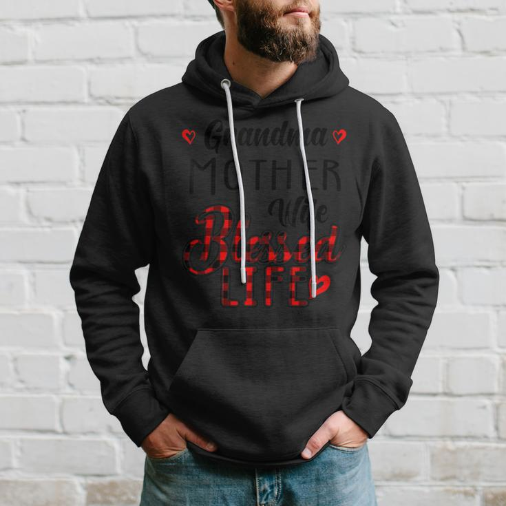 Funny Family Grandma Mother Wife Blessed LifeHoodie Gifts for Him