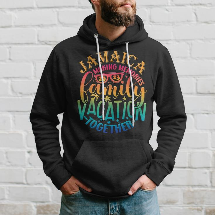 Funny Family Vacation Jamaica 2023 Making Memories Together Hoodie Gifts for Him