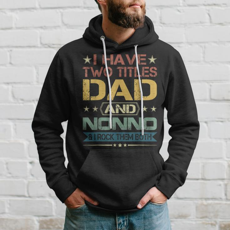 Funny Fathers Day Dad And Nonno Gift From Daughter Son Wife Gift For Mens Hoodie Gifts for Him