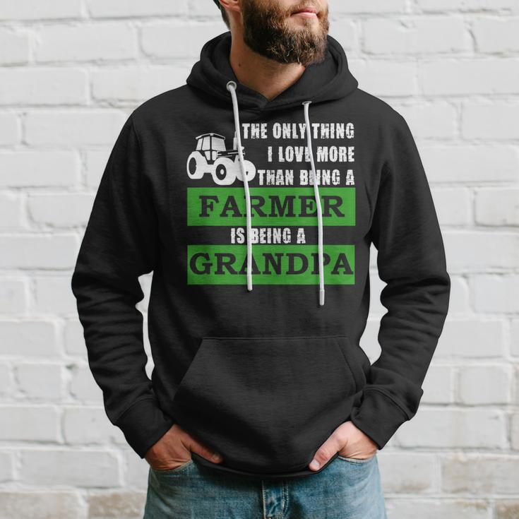 Funny Green Farmer GrandpaHoodie Gifts for Him