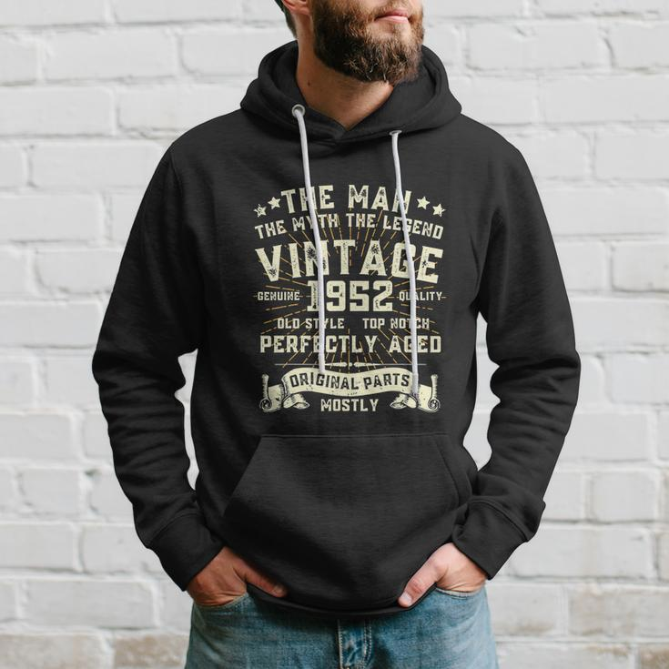 Funny Man Myth Legend 1952 70Th Birthday For 70 Years Old Hoodie Gifts for Him