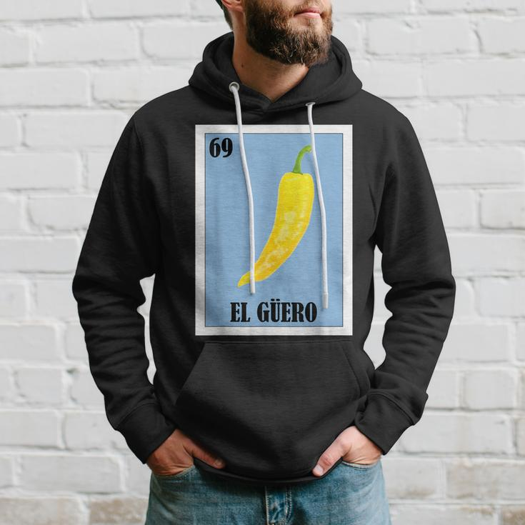 Funny Mexican Food Design - El Guero Hoodie Gifts for Him