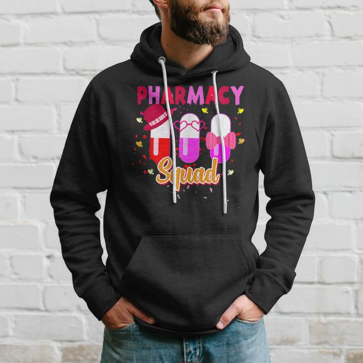 Funny Pharmacy Squad Pharmacist Valentines Day Matching Hoodie Gifts for Him