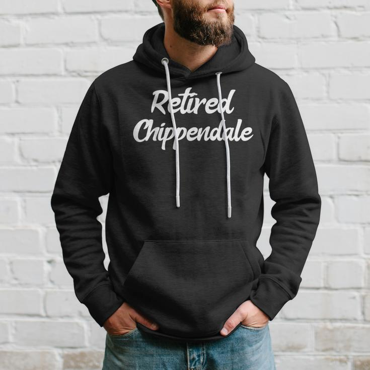 Funny Retired Chippendale Former Exotic Dancer Dad Bod Gift For Mens Hoodie Gifts for Him