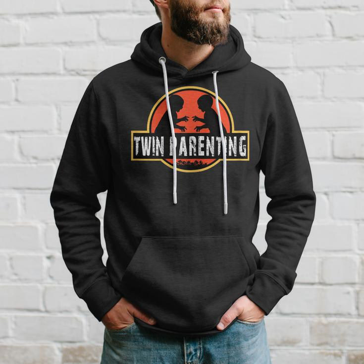 Funny Twin Dad Fathers Day Gift ParentingShirt For Men Hoodie Gifts for Him