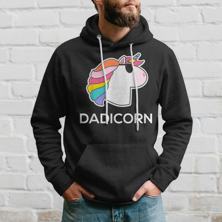 Funny Unicorn Dad Father Gift Dadicorn Gift For Mens Hoodie Gifts for Him