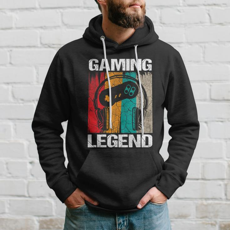 Gaming Legend Pc Gamer Video Games Gift Boys Teenager Kids V2 Hoodie Gifts for Him