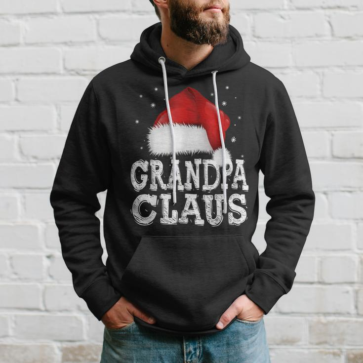 Ghristmas Pajama Grandpa Santa Claus Costume Matching Family Gift For Mens Hoodie Gifts for Him