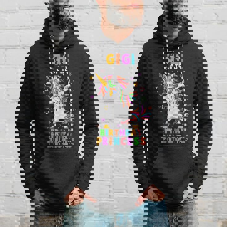 Gigi Of The Birthday Princess Lustiges Einhorn Dab-Geschenk Hoodie Geschenke für Ihn