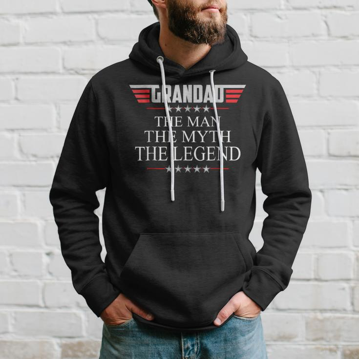 Grandad The Man The Myth The Legend V2 Grandad Gift For Mens Hoodie Gifts for Him