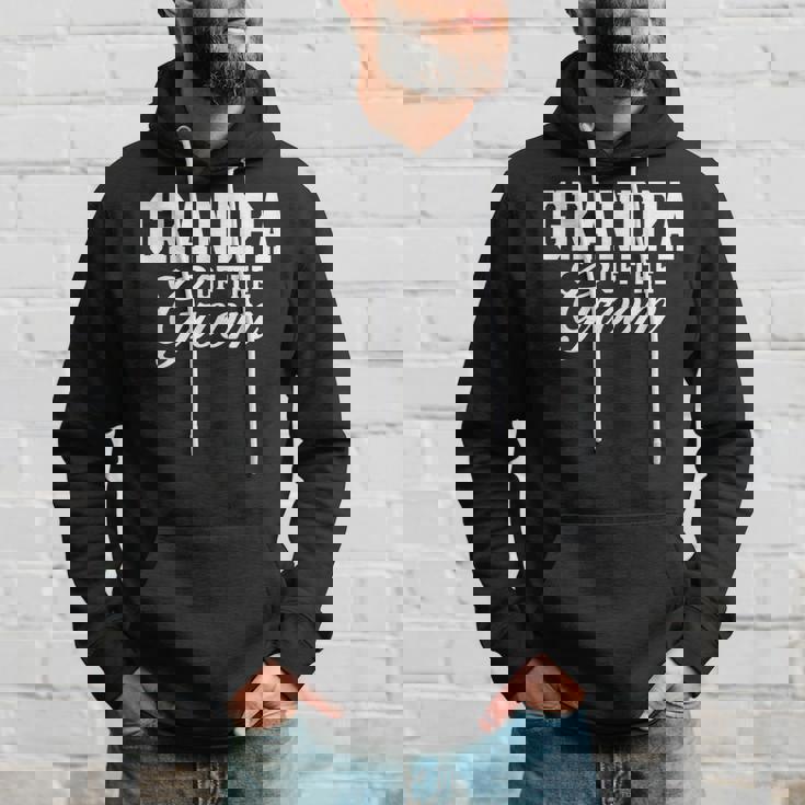 Grandpa Of The Groom Wedding Party Hoodie Gifts for Him