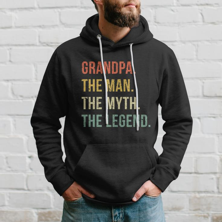 Grandpa The Man The Myth The Legend Wonderful Gift For Grandfathers Hoodie Gifts for Him