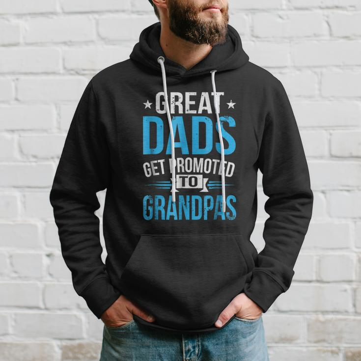 Great Dads Get Promoted To Grandpas New Grandpa Hoodie Gifts for Him