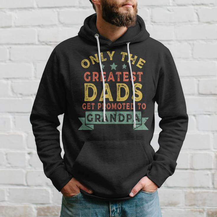 Greatest Dads Get Promoted To Grandpa Fathers Day V2 Hoodie Gifts for Him