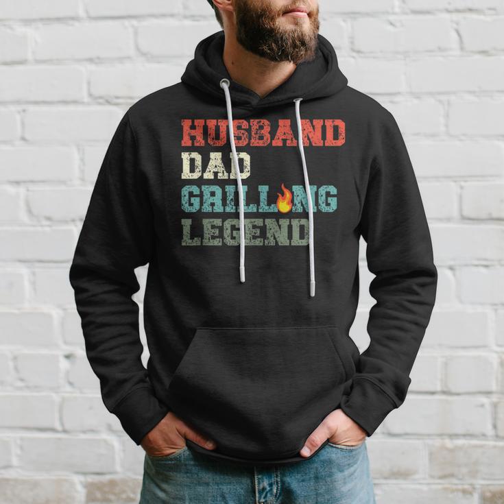 Grillen Bbq Vater Husband Grill Dad Legend Hoodie Geschenke für Ihn