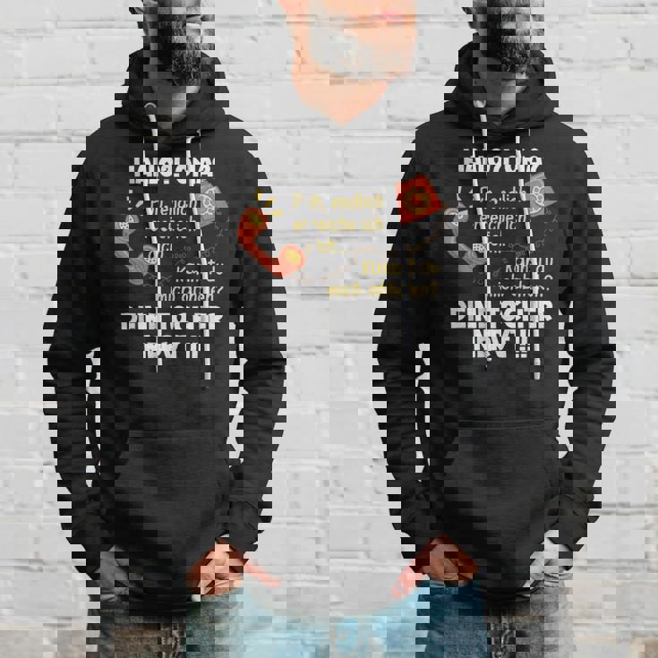 Hallo Oma Deine Tochter Nervt Enkel Enkelin Kind Kinder Hoodie Geschenke für Ihn