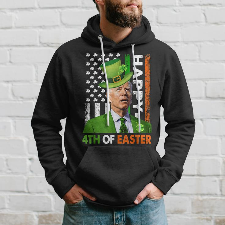 Happy 4Th Of Easter Joe Biden St Patricks Day Leprechaun Hat Hoodie Gifts for Him