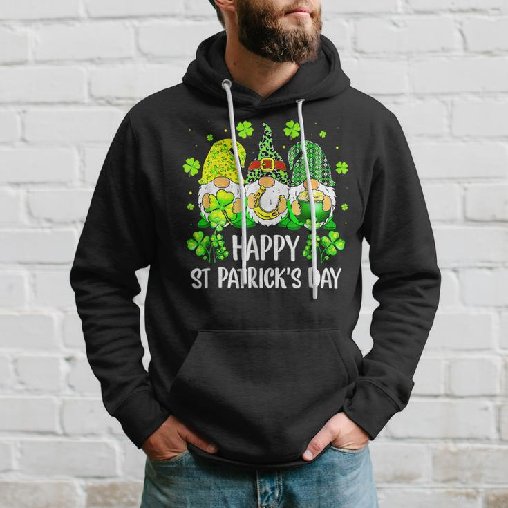 Happy St Patricks Day Irish Shamrock Love Lucky Leaf Hoodie Gifts for Him