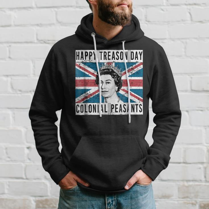 Happy Treason Day British 4Th Of July Hoodie Gifts for Him