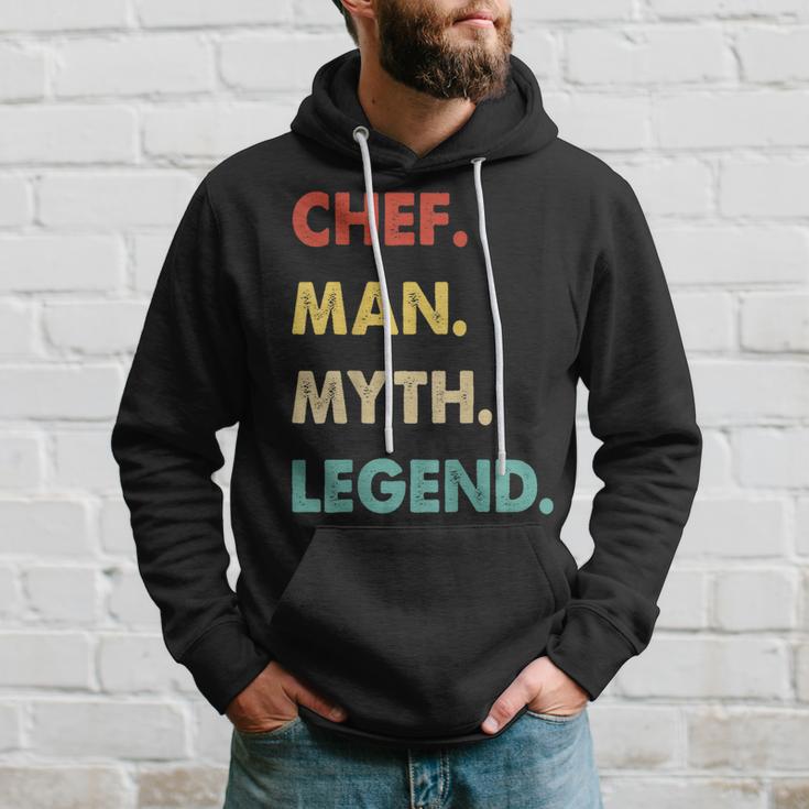 Herren Chef Mann Mythos Legende Hoodie Geschenke für Ihn