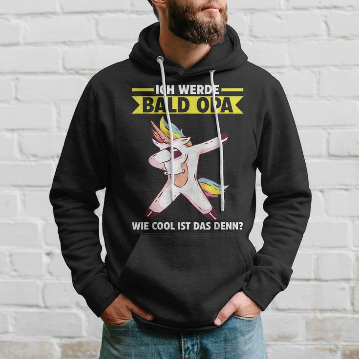 Herren Ich Werde Bald Opa V2 Hoodie Geschenke für Ihn