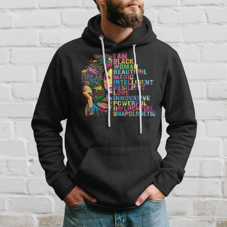 I Am Black Women Black History Month Educated Black Girl V3 Hoodie Gifts for Him